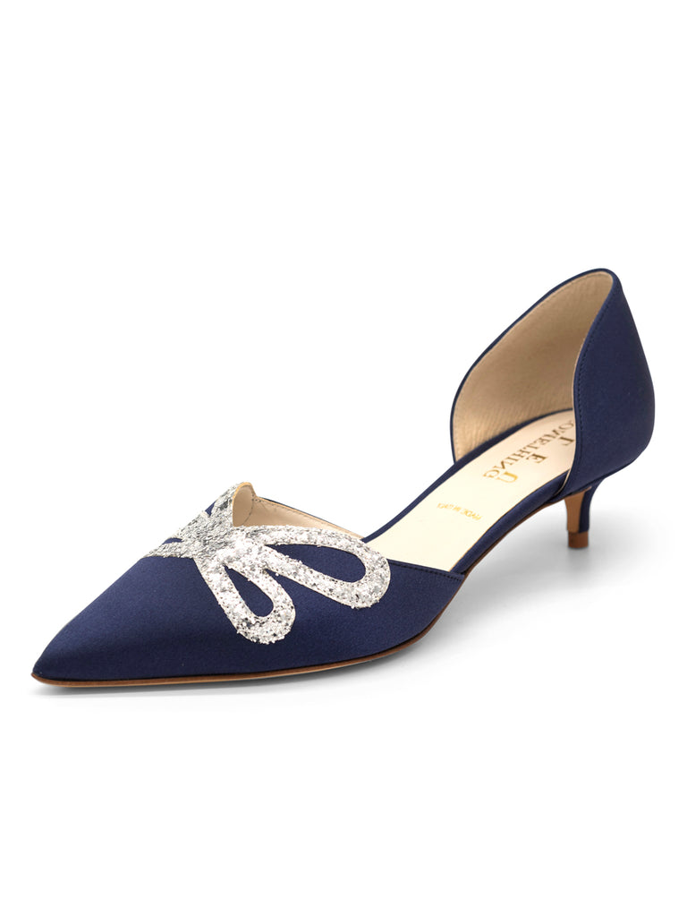 Something Bleu Darla Pointed Toe d'Orsay Pump in Navy at Nordstrom, Size 7.5 Something Bleu Darla Pointed Toe d'Orsay Pump in Navy at Nordstrom, Size 7.5