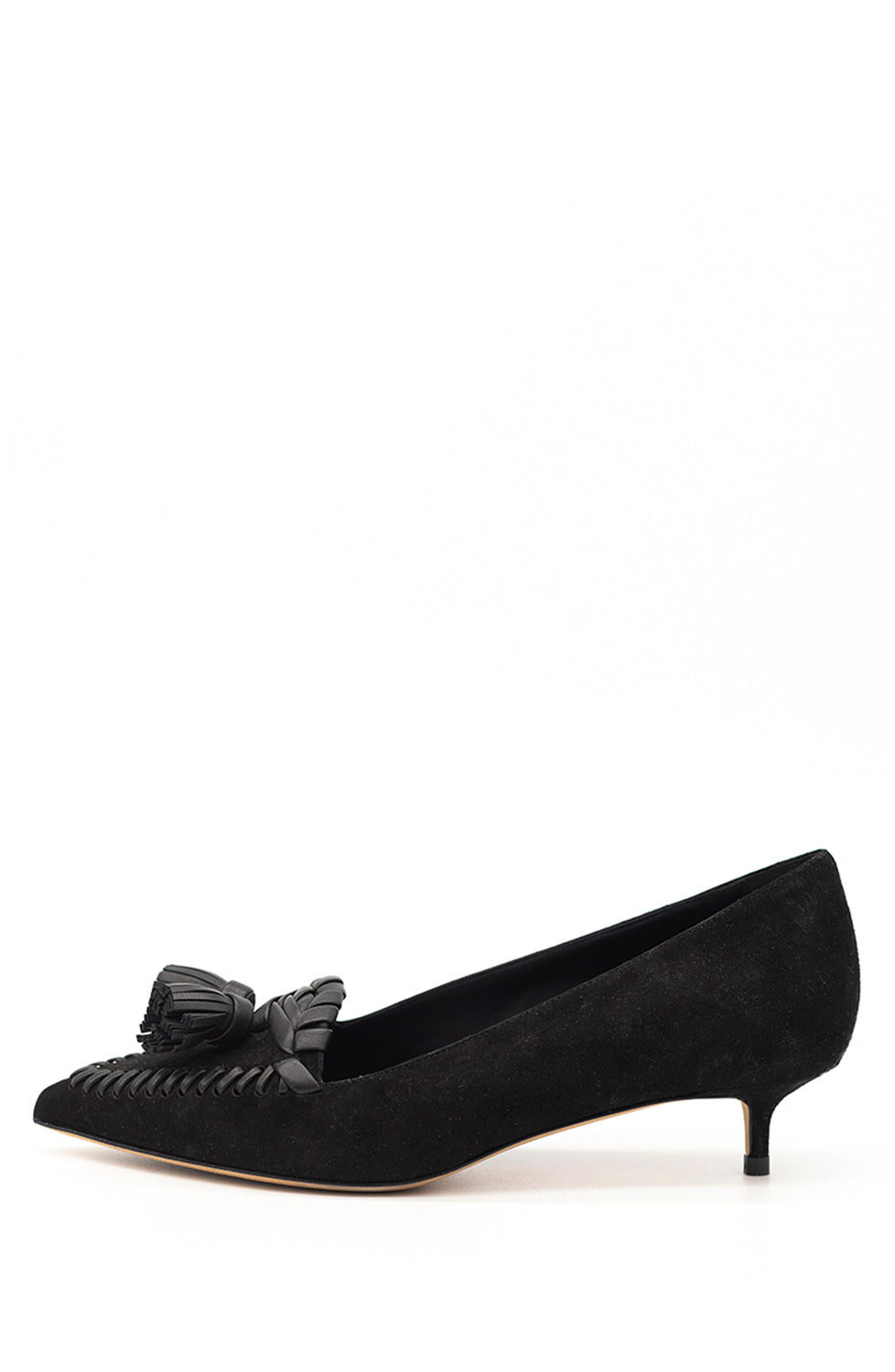 BRI Black Suede Slingback Pump Heel | Women's Heels – Steve Madden