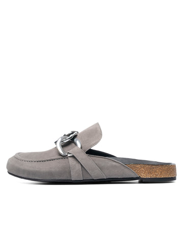 Womens Grey Goldie Grey Suede 2
