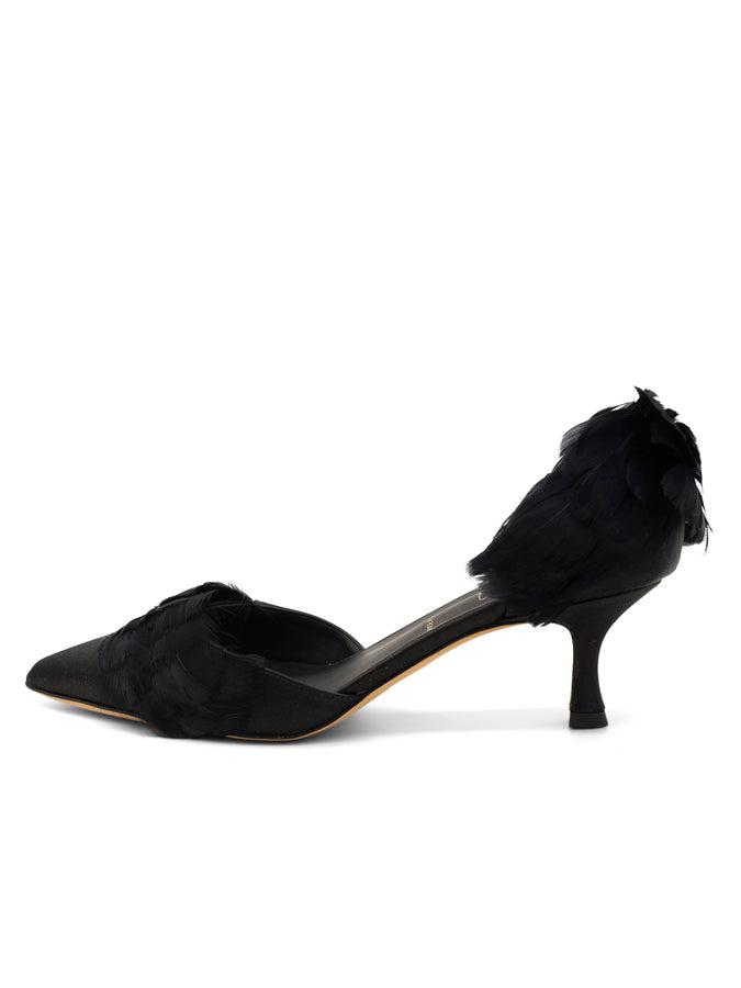 Sofia d'Orsay Feather Heel